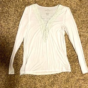American Eagle, Size Small, Long Sleeve, light blue